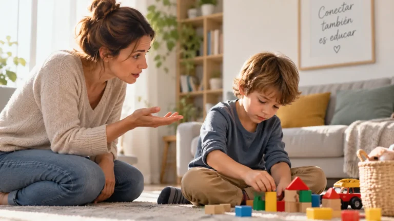Mi hijo no me hace caso madre hablando con hijo